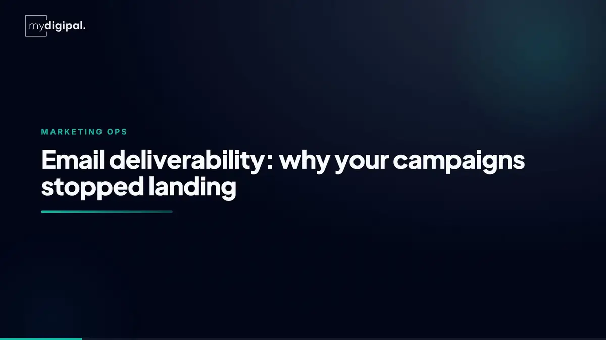 Email deliverability in 2026: why your campaigns stopped landing