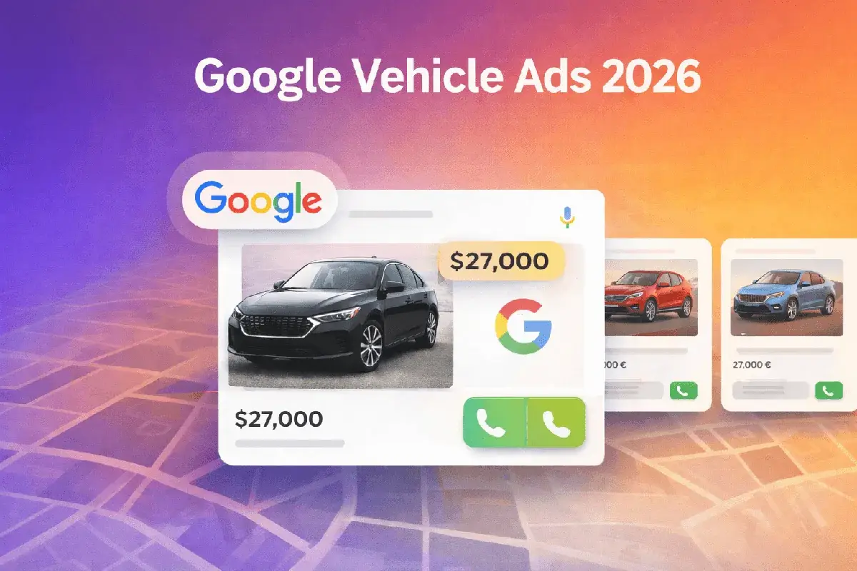 Google vehicle Ads 2026 complete dealer guide