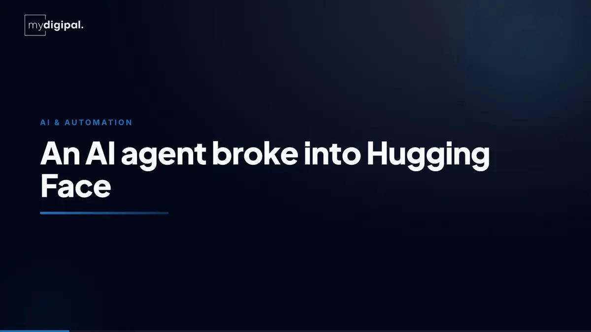 An AI agent broke into Hugging Face. The lesson is not about security